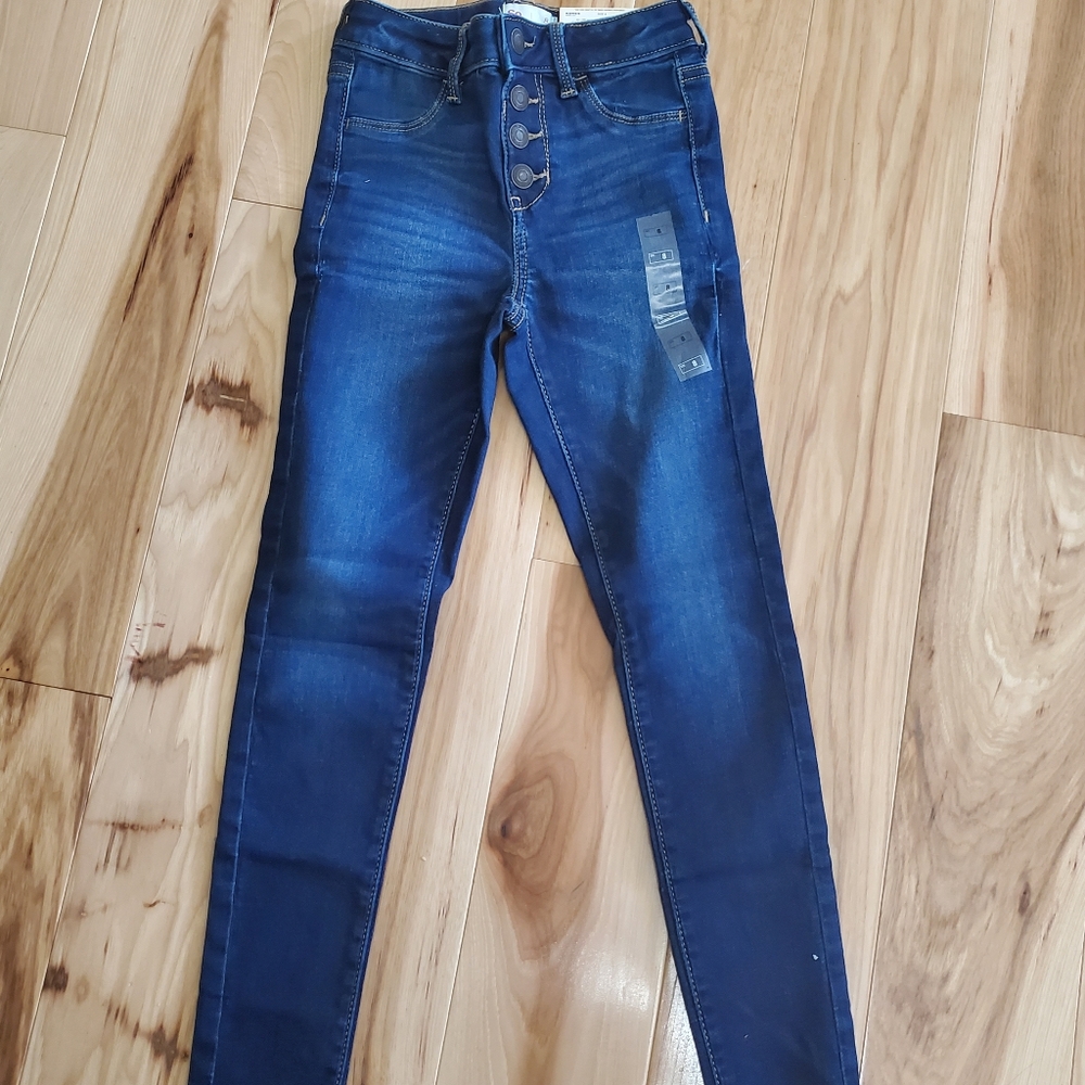 Girls SO blue jeans size 8